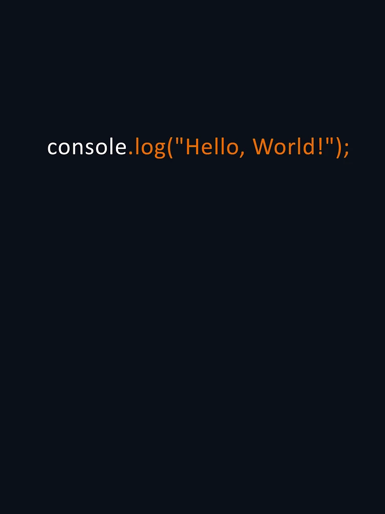 Thumbnail 6 of 6, Pullover Hoodie, JavaScript Hello World designed and sold by vladocar.
