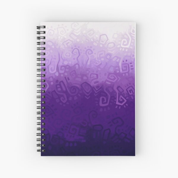 Purple gradient Spiral Notebook