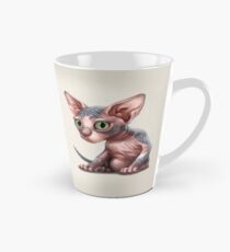 Taza cónica Cat-a-clysm: Sphynx gatito - Clásico