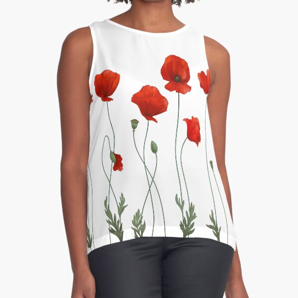 Item preview, Poppy Stems. designed and sold by Iker Paz Studio.