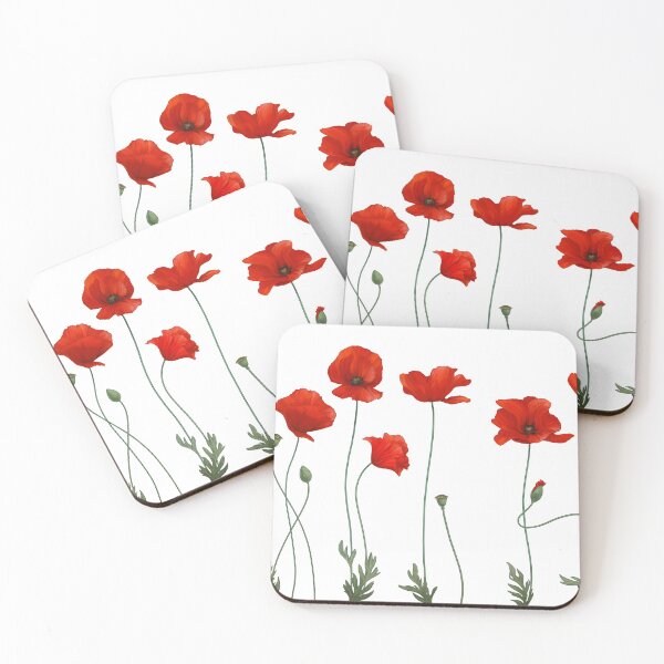 Item preview, Poppy Stems. designed and sold by Iker Paz Studio.