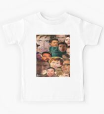 robert downey jr. collage Kids Tee