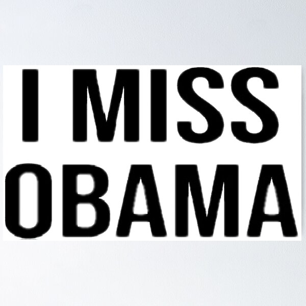 Item preview,  I Miss Obama Democrat Liberal Political designed and sold by RBEnt.