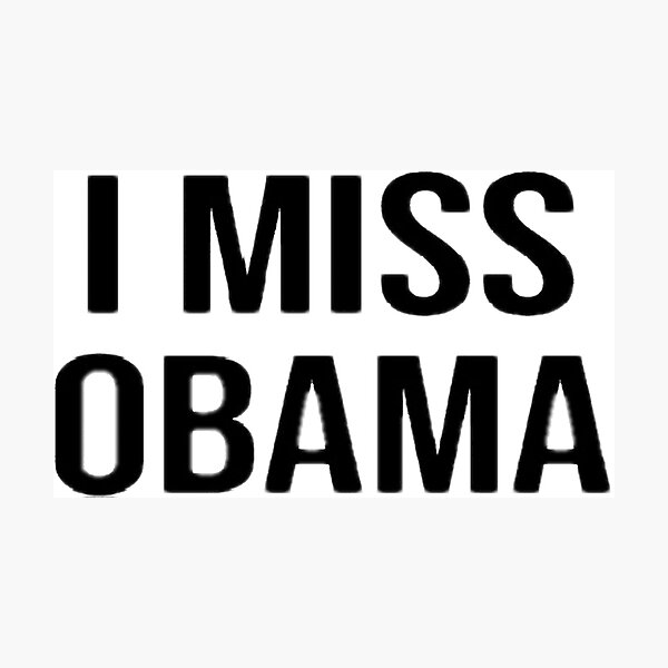 Item preview,  I Miss Obama Democrat Liberal Political designed and sold by RBEnt.