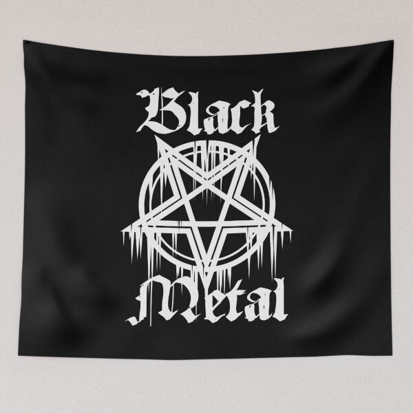 Item preview, Black metal with pentagram designed and sold by Skady666.
