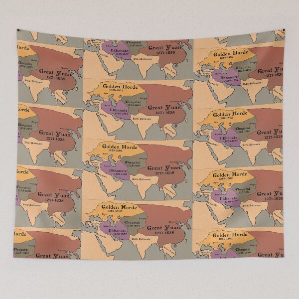 Item preview, Mongol Empire - 1200 AD designed and sold by Historystuff.
