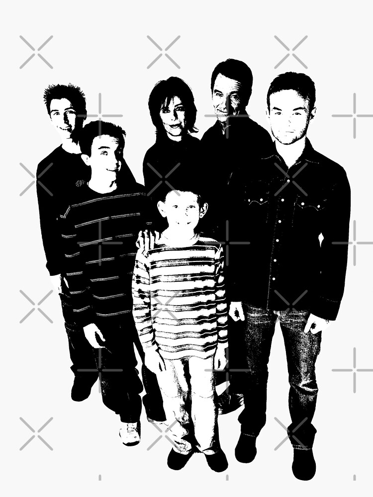 "Malcolm in the middle" Sticker for Sale by aluap106 Redbubble