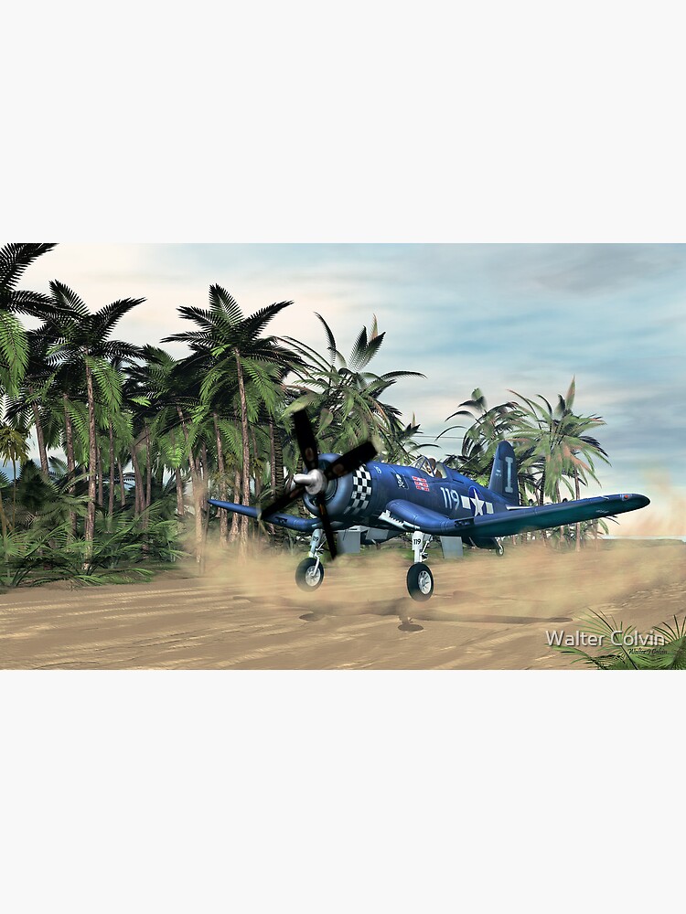 A Vought F4U 5 Corsair in flight Wall Art, Canvas Prints, Framed