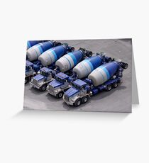 Cement repeated. Greeting Card
