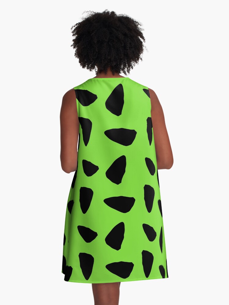 Thumbnail 3 of 4, A-Line Dress, Pebbles designed and sold by implexity.