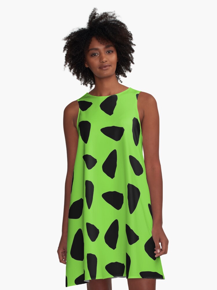 Thumbnail 1 of 4, A-Line Dress, Pebbles designed and sold by implexity.
