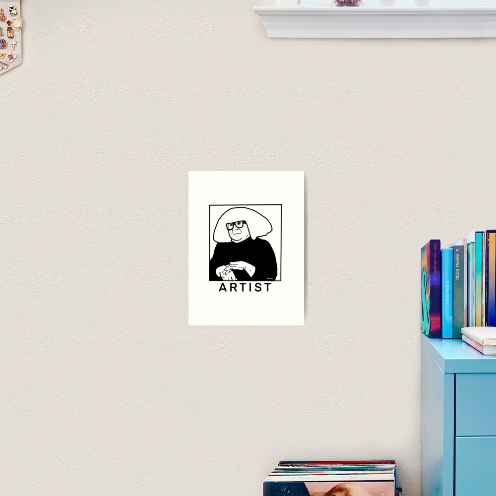 The Critique Art Print