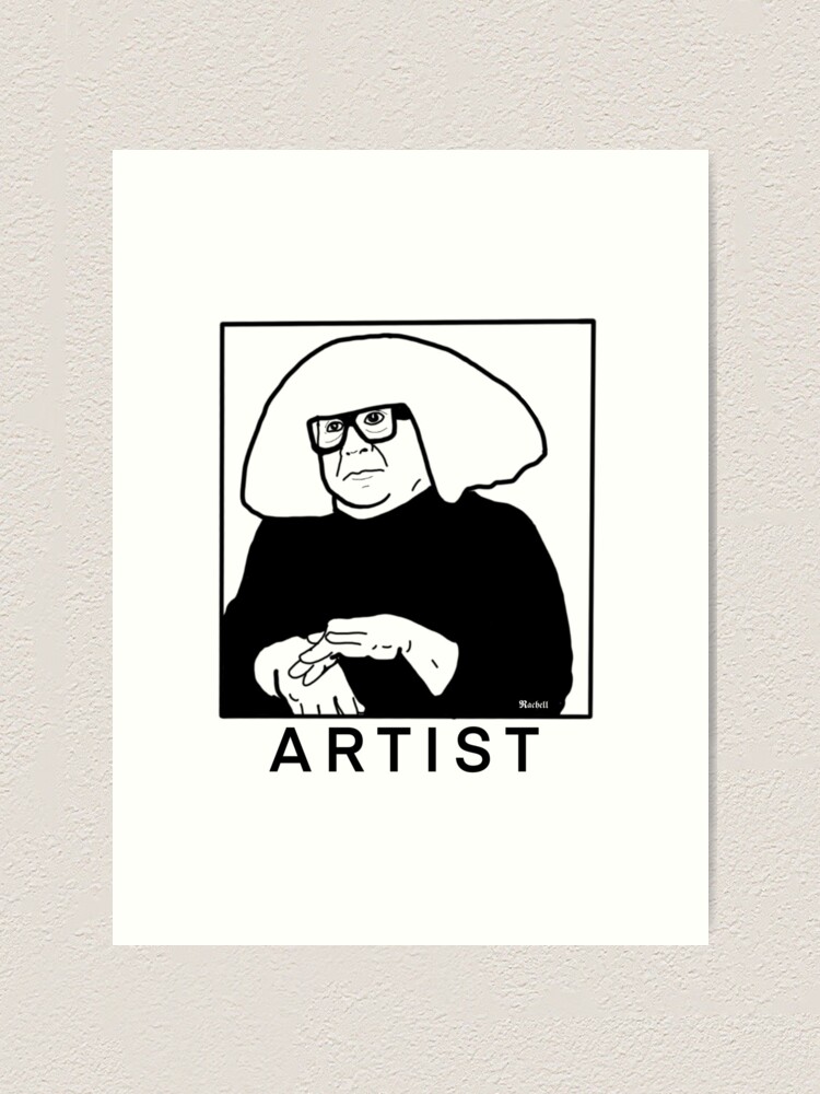 Alternate view of The Critique Art Print