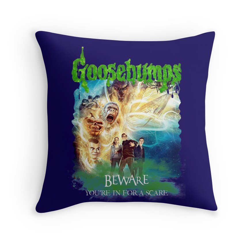 Goosebumps Movie: Throw Pillows | Redbubble