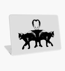 Vinilo para portátil Gatos siameses