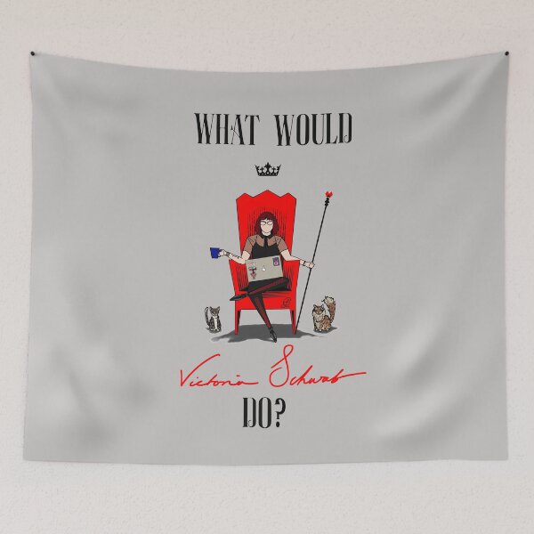 Item preview, What Would Victoria Schwab Do? designed and sold by FanboyBookNerd.