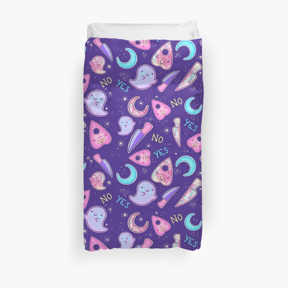 Glitter Ouija Duvet Cover
