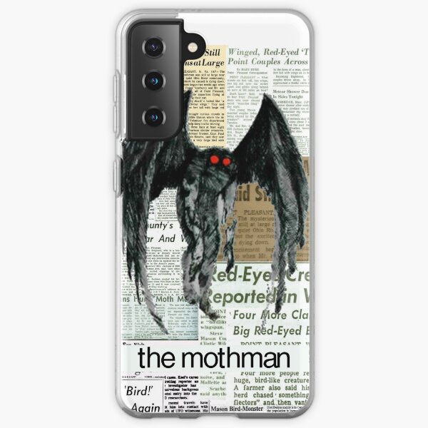 mothman newspaper articles Samsung Galaxy Soft Case