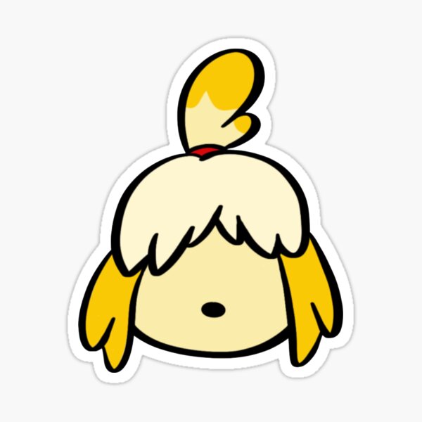 "Animal Crossing Isabelle" Sticker by dramadelyn | Redbubble