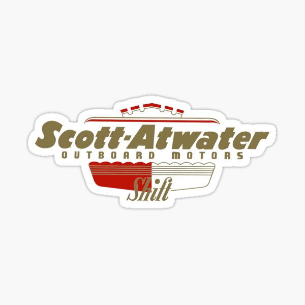 Vista previa del artículo con la obra «Motores fueraborda Scott Atwater de EE. UU.», diseñado y vendido por Centuryvault.