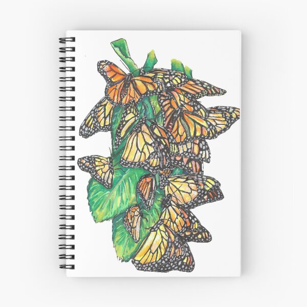 Item preview, Monarch Butterflies on a Leaf designed and sold by EdenWrayArt.
