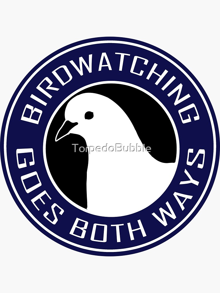 Birdwatching goes both ways blue by TorpedoBubble