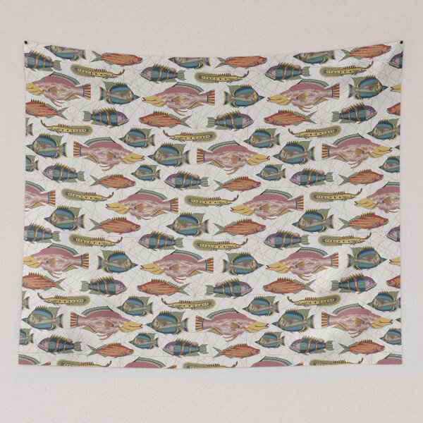 Item preview, Tropical Fishes of the East Indies Pattern designed and sold by runcatrun.