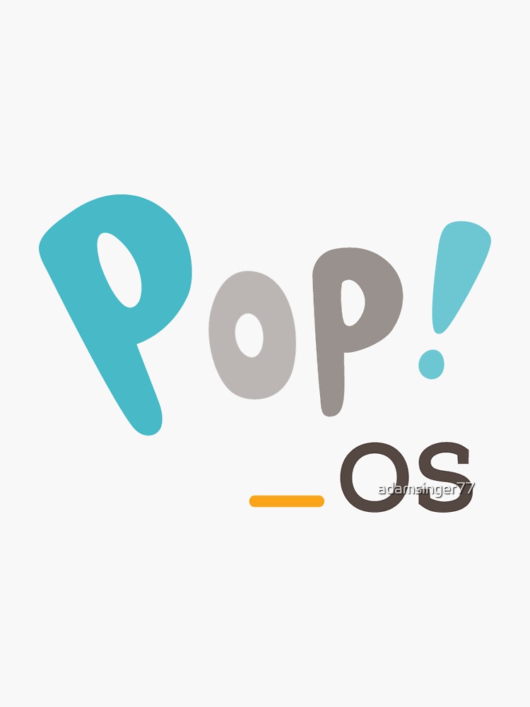 Pop!_OS logo by adamsinger77