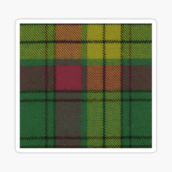 MacMillan Old Original Scottish Tartan Sticker