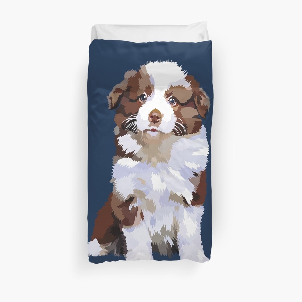 Adorable puppy Duvet Cover