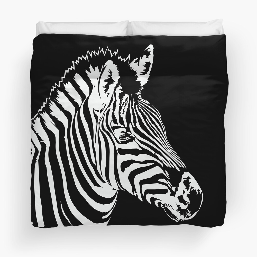 Zebra lines Duvet Cover