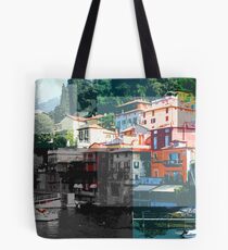 varenna, Italy collage Tote Bag