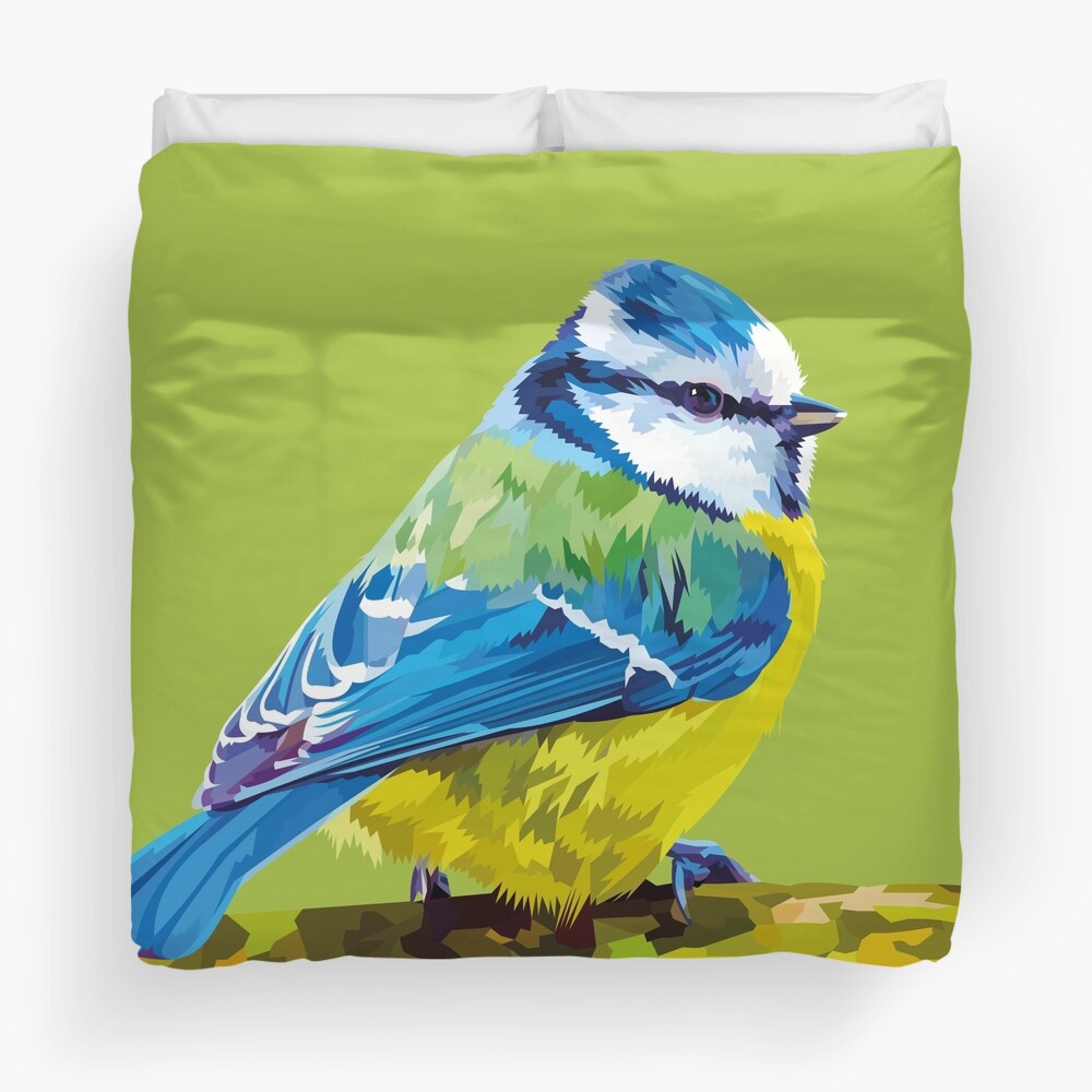 Cute little bird Duvet Cover