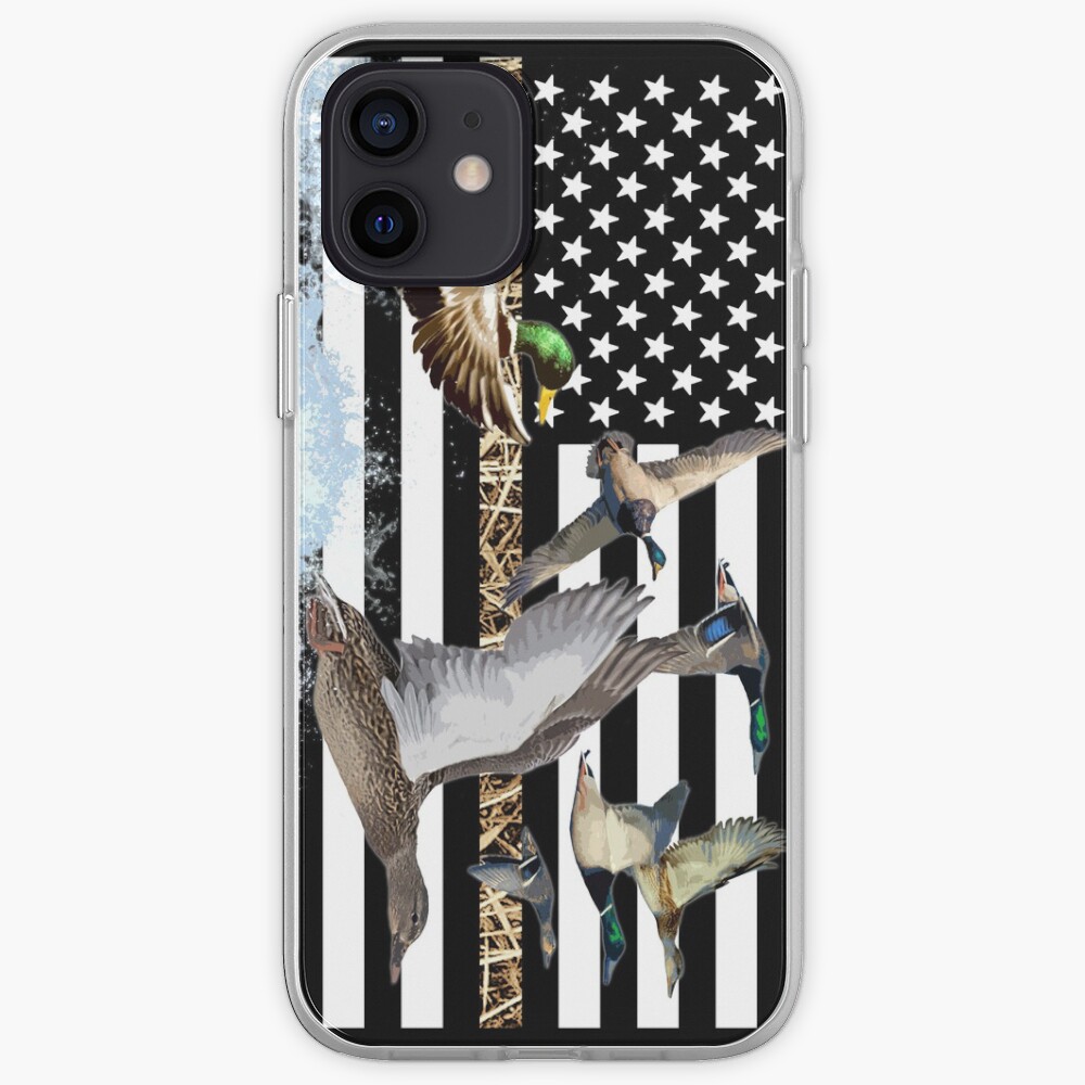 "Ducks Flying (Camouflage)" iPhone Case & Cover by MilitaryCandA