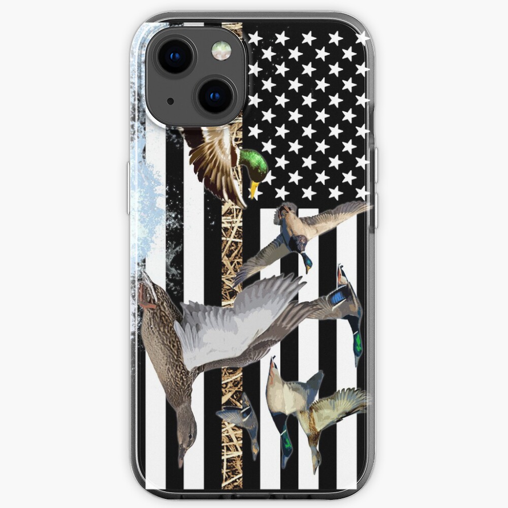 Ducks Flying (Camouflage) iPhone Case