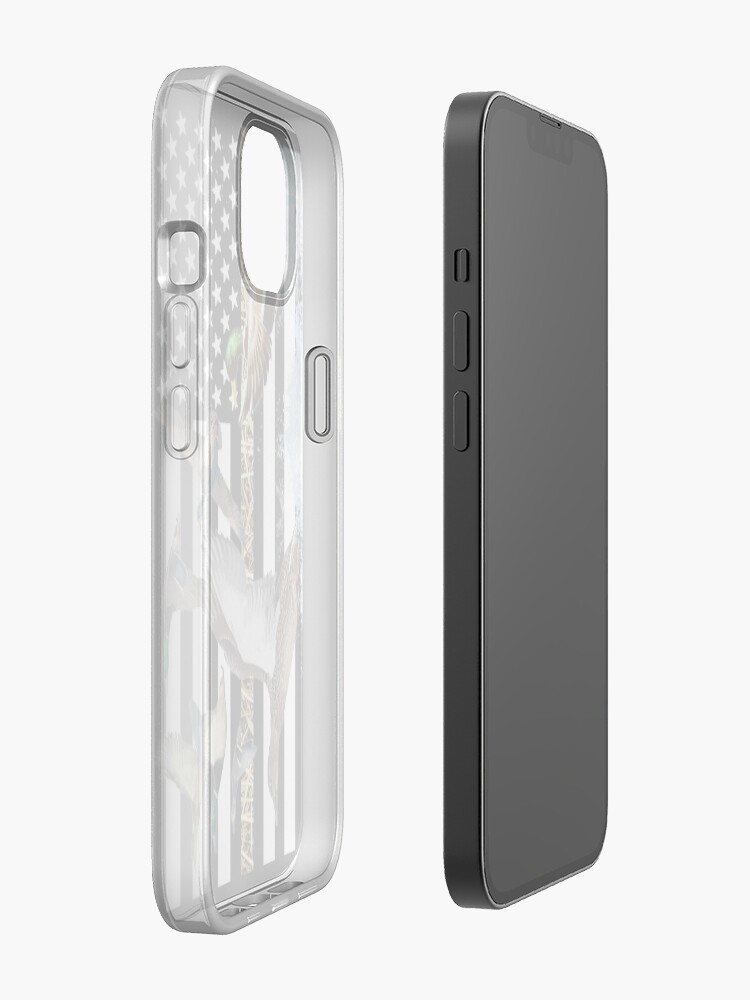 Alternate view of Ducks Flying (Camouflage) iPhone Case