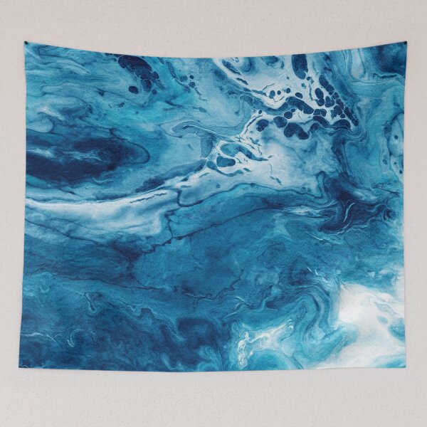 Item preview, Abstract Acrylic Sea designed and sold by Midnight Coffee.