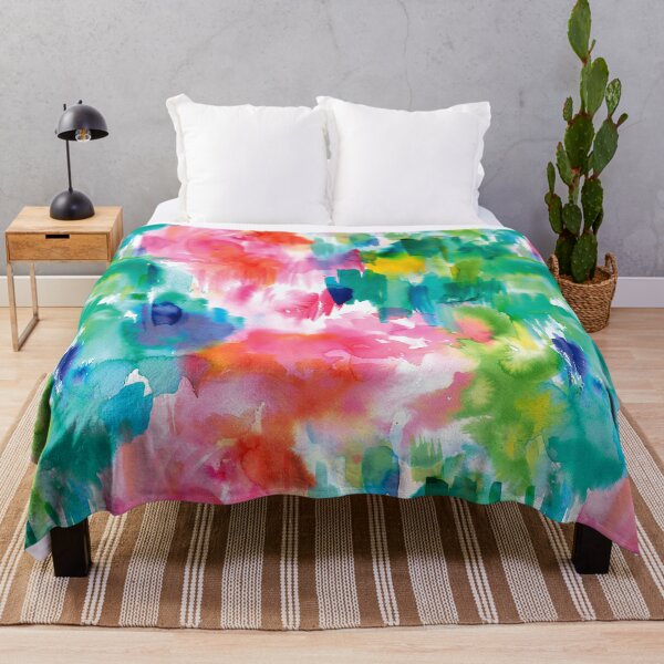 Item preview, Painterly Tropical Canvas Watercolor Texture designed and sold by ninoladesign.