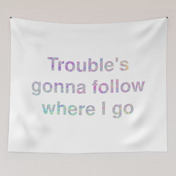 Item preview, Troubles Gonna Follow Where I Go - Taylor Swift Me! Lover Album designed and sold by bombalurina.