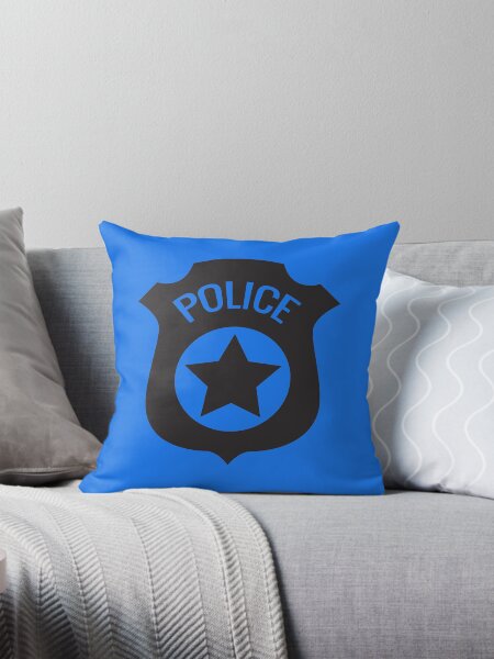 Police Throw Pillow