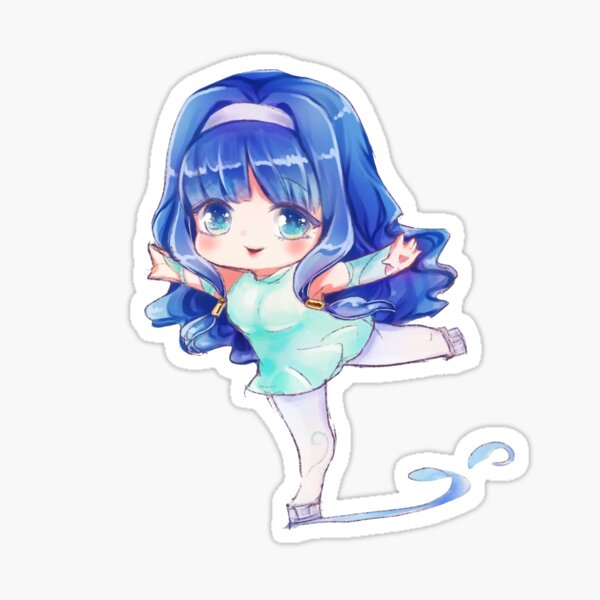 Item preview, Ice Skating Elfreeda Chibi designed and sold by ladyhero.