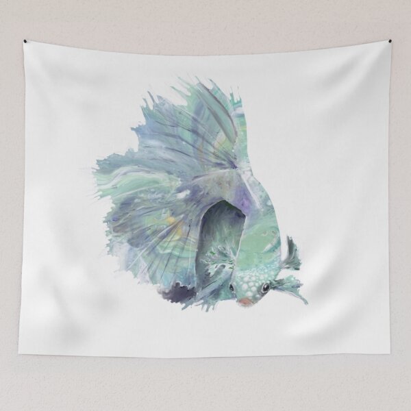 Item preview, Fluid Beta Fish designed and sold by Dodie Mccandless.