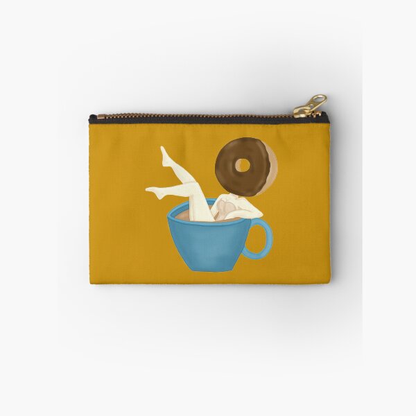 Item preview, Donut de chocolate en el café Pin-up designed and sold by TesiaMarieArt.