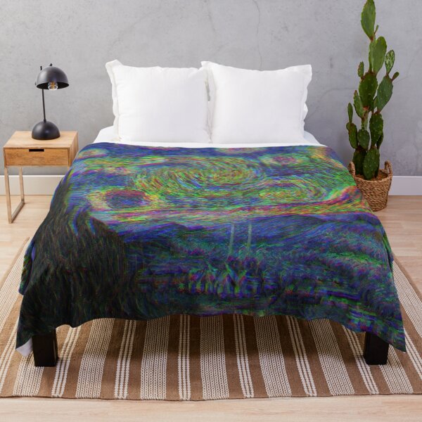 Item preview, The Starry Night by Vincent van Gogh | Trippy Version designed and sold by Dator.