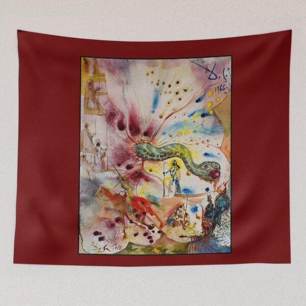 Item preview, SERPENT ET LE POMME : Vintage 1966 Surreal Print designed and sold by posterbobs.