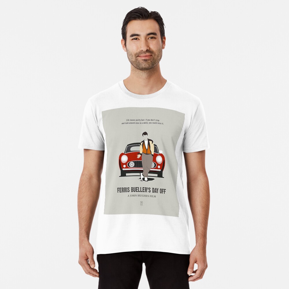 save ferris t shirt ferris buellers day off movie t shirt 1980s various colours