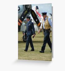 Flying Legends Greeting Card