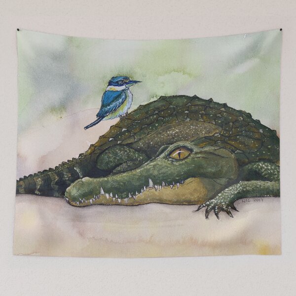 Item preview, Crocodile Rock designed and sold by Nicole Smith Art.
