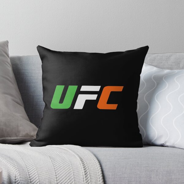 UFC Conor mcgregor symbol of notorious champion of ireland Throw Pillow