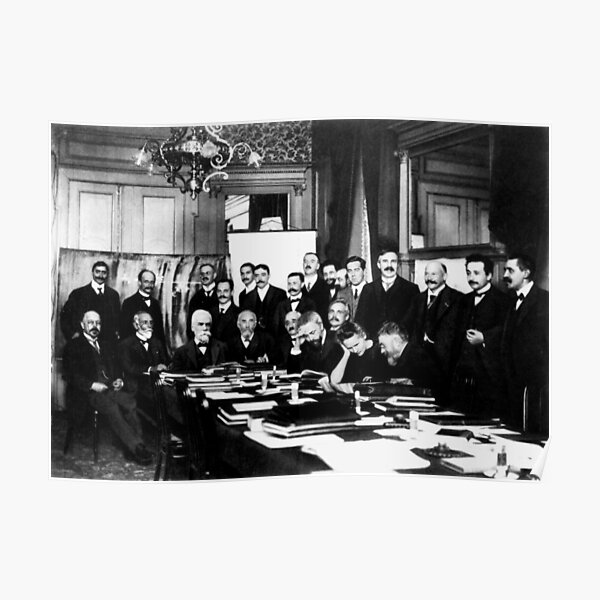 Solvay Conference 1911 Poster